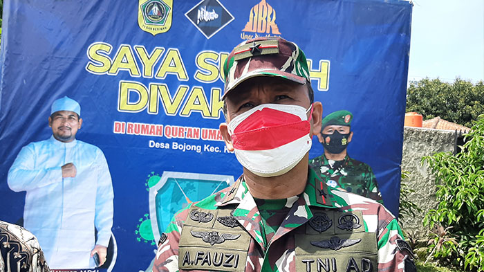 Demi Capai Herd Immunity, Danrem 061/Suryakancana Ajak Warga Ikut Vaksinasi