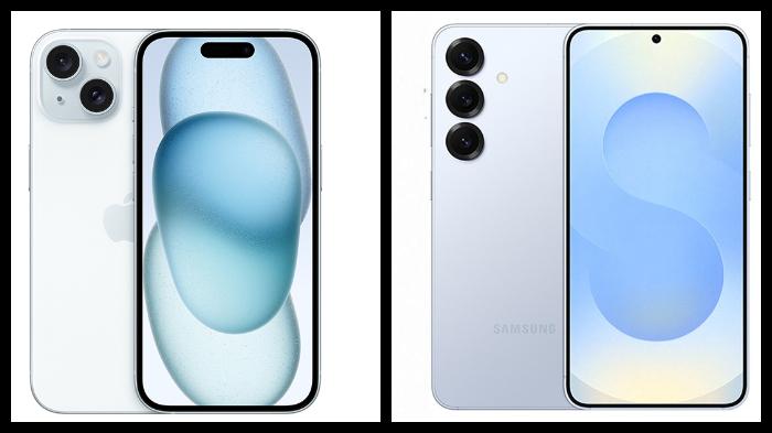 Harga HP iPhone 15 vs Samsung Galaxy S25 Beda Dikit: Sama-sama Rating IP68, Kamera 48 MP vs 50 MP