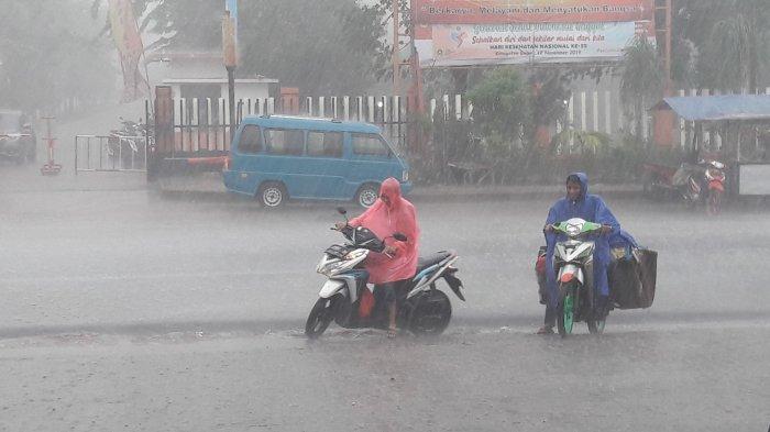 Peringatan Dini BMKG Kamis, 9 September 2021 - Beberapa Wilayah Berpotensi Hujan Lebat