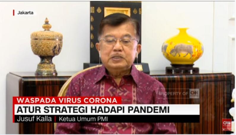 Sebut Herd Immunity Berpotensi Timbulkan Banyak Korban Jiwa, JK: Siapa yang Mau Tanggung Jawab?