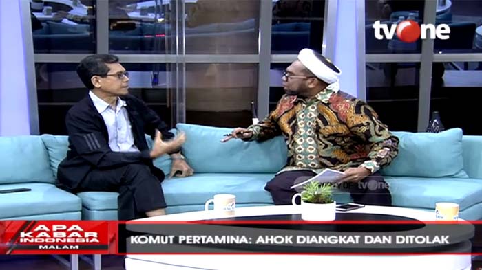 Marwan Batubara Sebut Ahok Adalah Orang Kotor, Ali Ngabalin Kesal Sampai Debat dengan Presenter