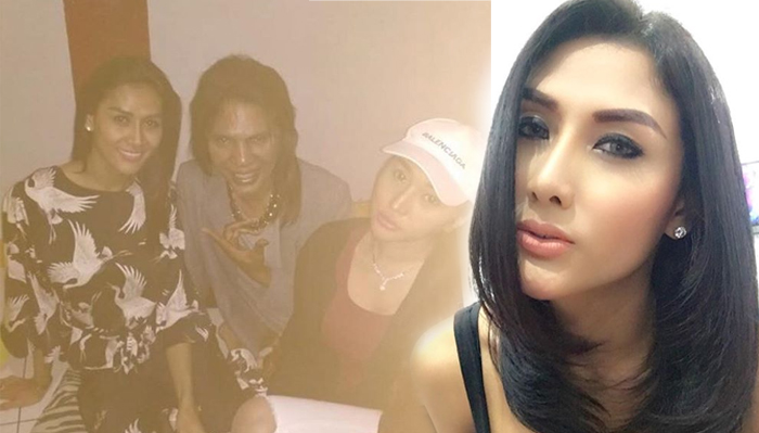 Klarifikasi Foto dengan Lucinta Luna, Melly Bradley Pamer Pose 3 Tahun Lalu, Alisnya Udah Hits Gitu?