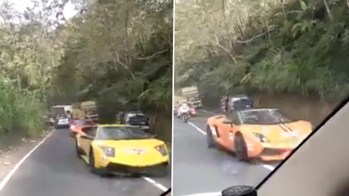 Video Puluhan Mobil Mewah Bikin Pengendara Lain Minggir Ini Viral, Bisa Hitung Jumlahnya Berapa?