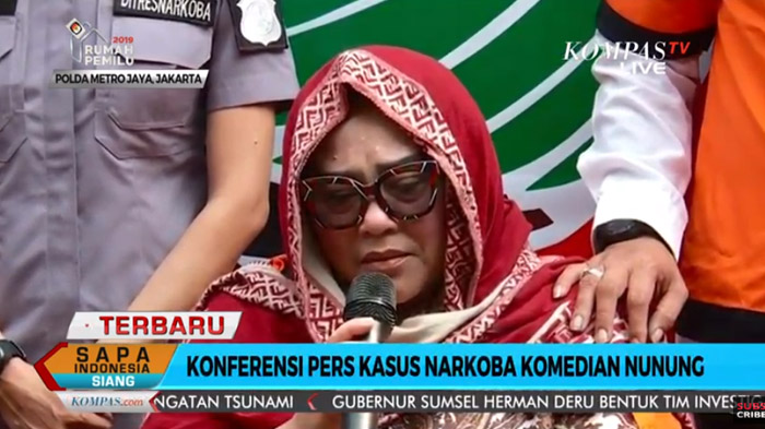 Nunung Gunakan Sabu Setiap Hari Sejak Maret, Polisi Sebut Karena Alasan Kondisi Tubuh dan Umur