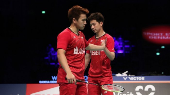 Link Live Streaming Final Bulutangkis Asian Games 2018, Kevin/Marcus Jam 14.20 di Indosiar