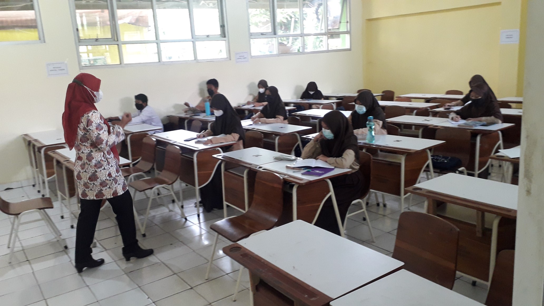 80 Persen Sekolah di Kabupaten Bogor Sudah Gelar PTM, Bupati : Aturan Prokes Ketat