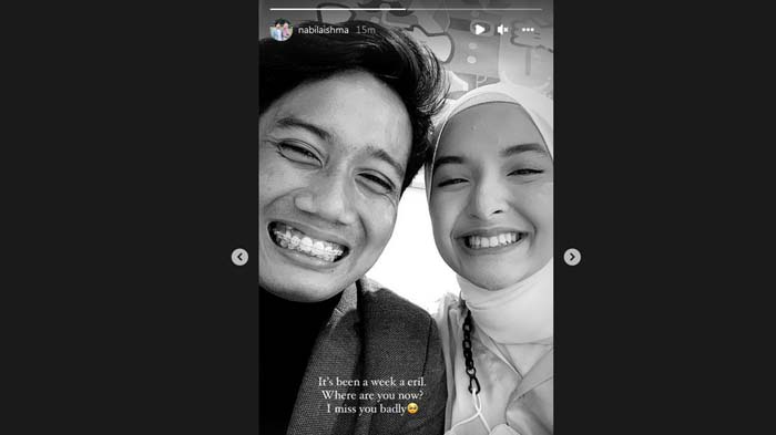 Curhatan Pilu Nabila Pacar Eril, saat Anak Ridwan Kamil Belum Ketemu Usai 7 Hari Hilang: I Miss You