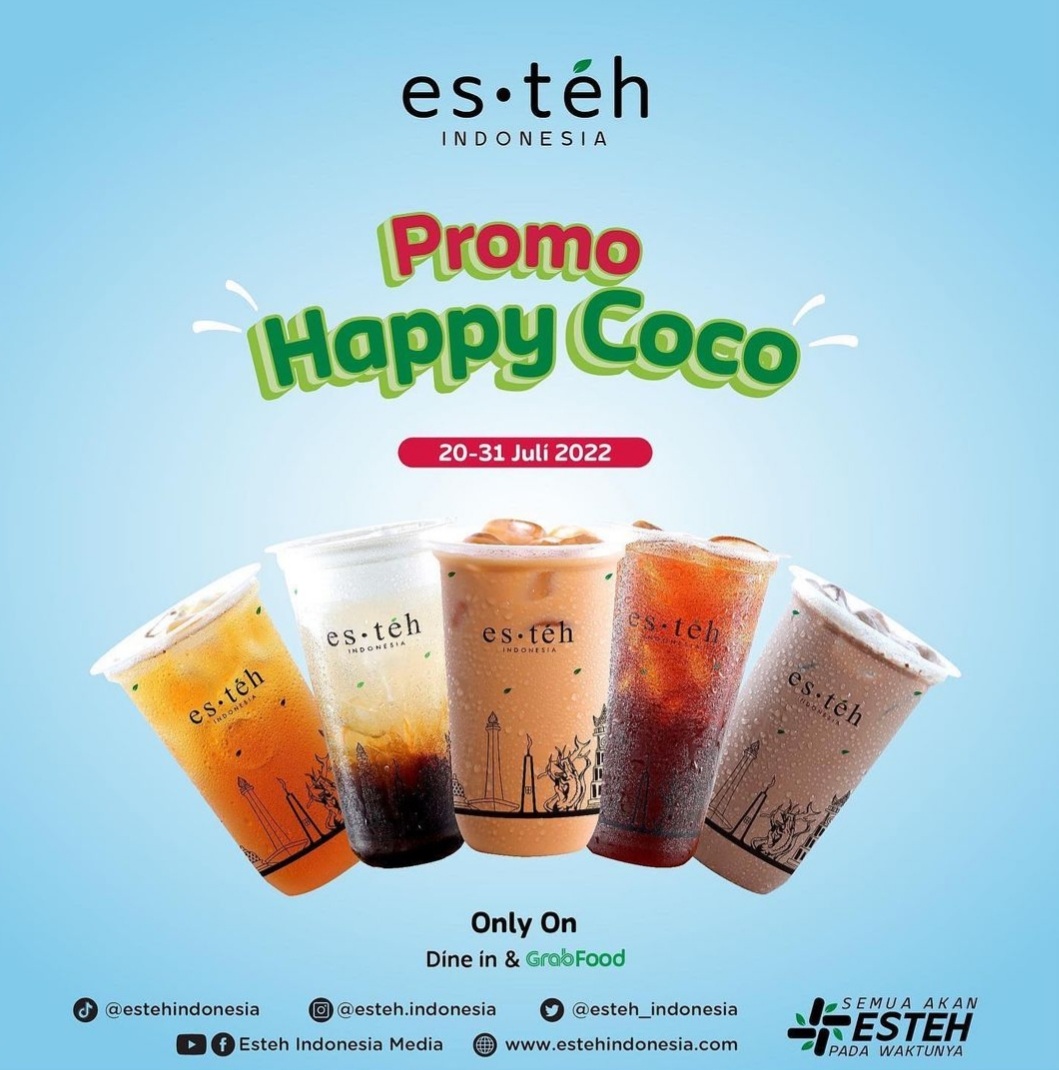 Sampai Akhir Juli, Serbu Promo Es Teh Indonesia Ini! Bisa Sharing sama Teman