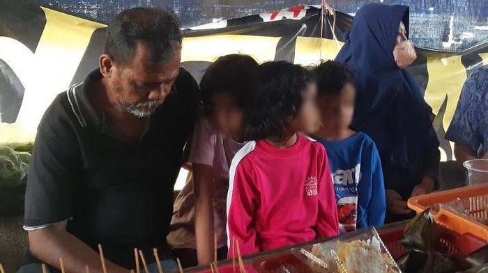 Nasib Pilu Cahyo dan 7 Anaknya Tidur di Angkringan, Gara-gara Diusir dari Kosan : Tak Bisa Bayar