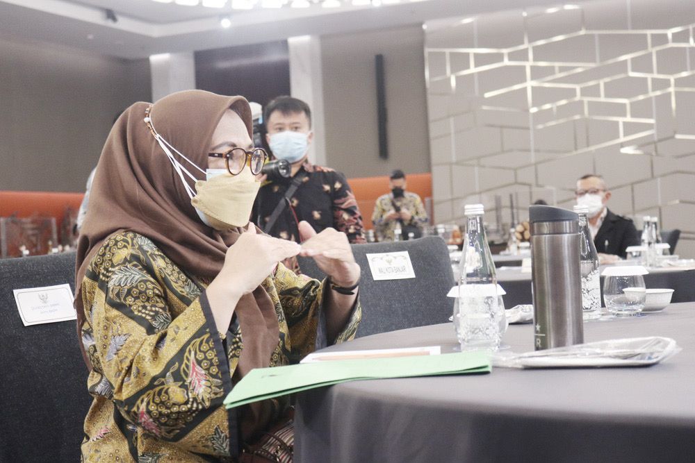 Hadiri Dialog Indonesia-Korea IK-CEPA, Sekda Kota Bogor Syarifah Dorong Pengembangan UMKM