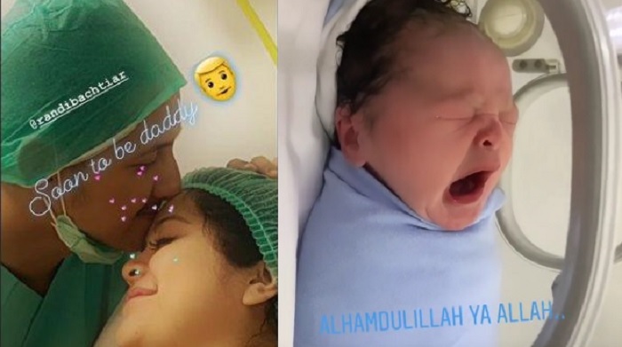 Rilis Wajah Anak Pertama Tasya Kamila dan Randi Bachtiar yang Baru Saja Lahir, Gemas!