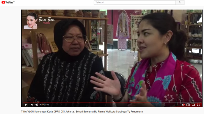 Bangga Bertemu Bu Risma, Rasa Penasaran Tina Toon Tentang Ini Akhirnya Terjawab: Luar Biasa