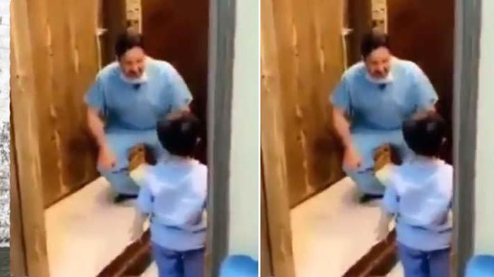 Sambil Menangis Dokter Tolak Peluk Anak Karena Takut Covid-19,Sudjiwo Tedjo Terharu: Menyayat Hati