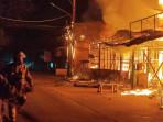 4 Bangunan di Parung Bogor Hangus Dilalap Api, 1 Orang Alami Luka Bakar