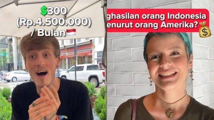 Bule Amerika Syok Tahu Gaji Orang Indonesia Jumlahnya Kecil, Awalnya Bereskpektasi Tinggi