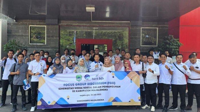 Diskominfo Gelar Diskusi Bareng Pegiat Medsos di Majalengka, Ini Tujuannya