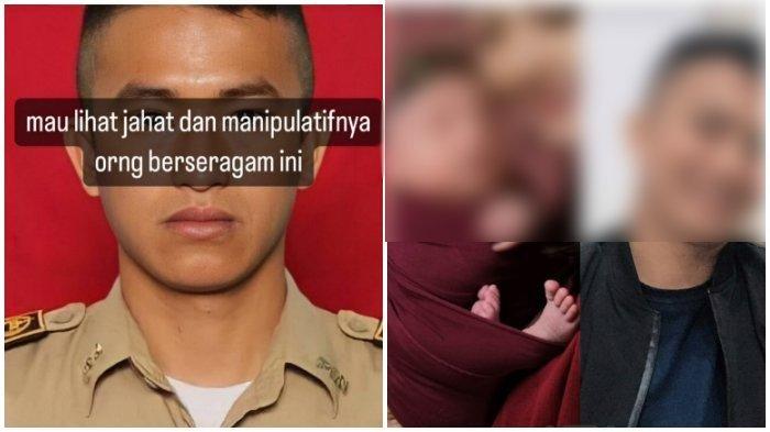 GEGER, Anak Kapolsek Hamili Pacar, Bayinya Sudah Lahir, Tak Mau Tanggung Jawab Kini Minta Tes DNA