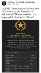 Hacker Bjorka Klaim Bocorkan Dokumen Rahasia Presiden Jokowi, Termasuk Surat dari BIN