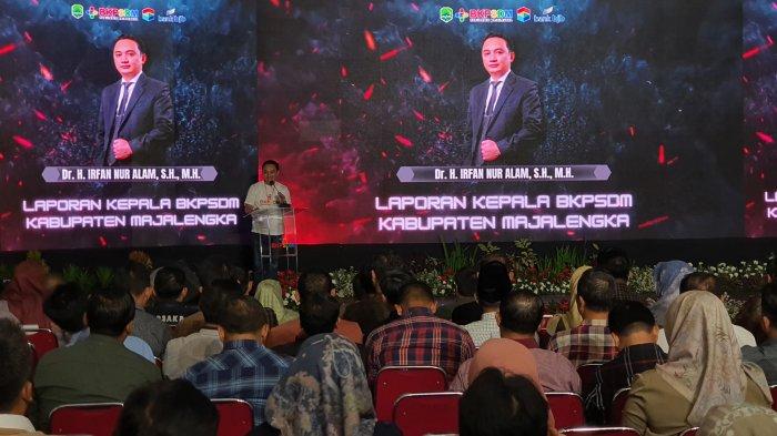 BKPSDM Majalengka Launching Sistem Layanan dan Manajemen ASN, Permudah Pelayanan Kepegawaian