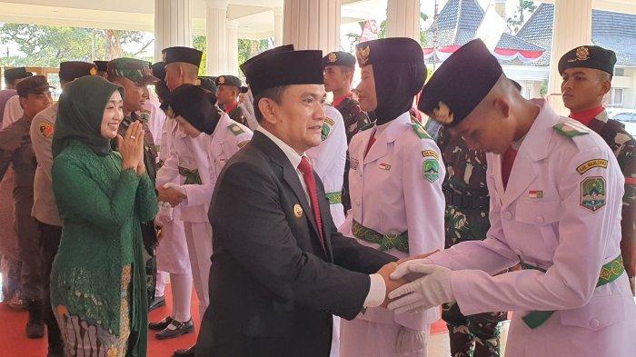 Penjabat Bupati Kukuhkan Puluhan Anggota Paskibraka Kabupaten Majalengka