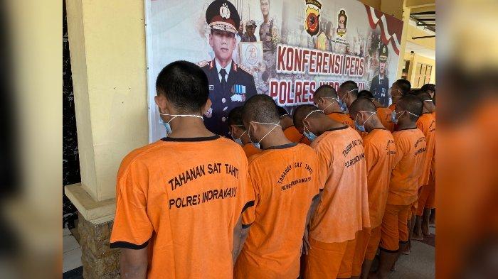 Genderang Perang Lawan Narkoba, 15 Orang Pengedar Ditangkap di Indramayu, Ini Daftar Barang Buktinya