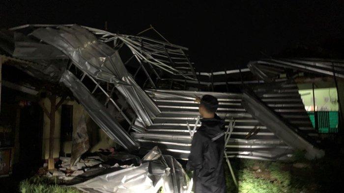 Sejumlah Rumah di Tiga Desa Wilayah Cianjur Rusak Akibat Diterjang Angin Kencang
