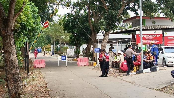 LEDAKAN DI SUBANG - Situasi Terkini Pasca ledakan pipa Gas Pertamina di Desa Cidahu Kecamatan Pagaden Barat Kabupaten Subang
