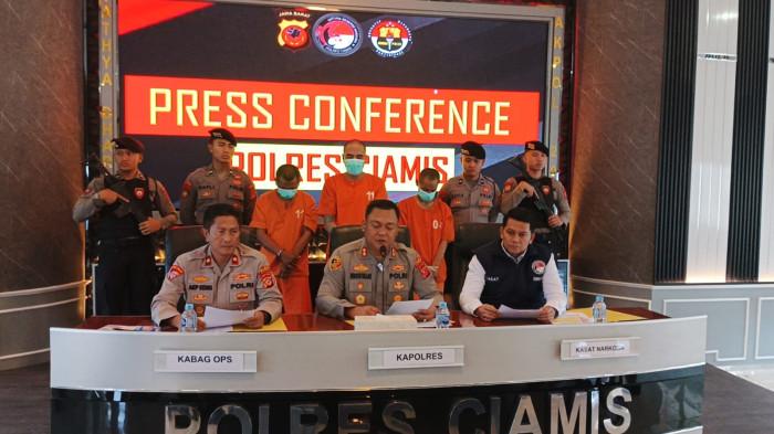 3 Pengedar Sabu di Ciamis Diringkus Polisi, Pelaku Gunakan Modus Sistem Tempel, Pemesanan Lewat WA