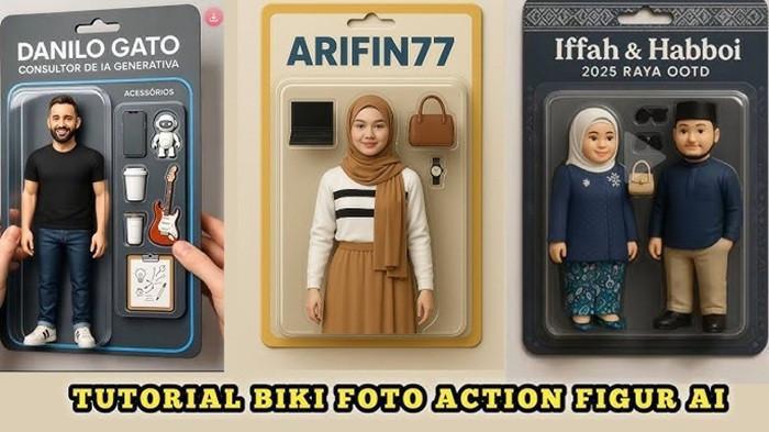 Cara Praktis Membuat Foto Sendiri jadi 3D Action Figure Nyata Pakai Prompt Gemini AI Bisa di HP