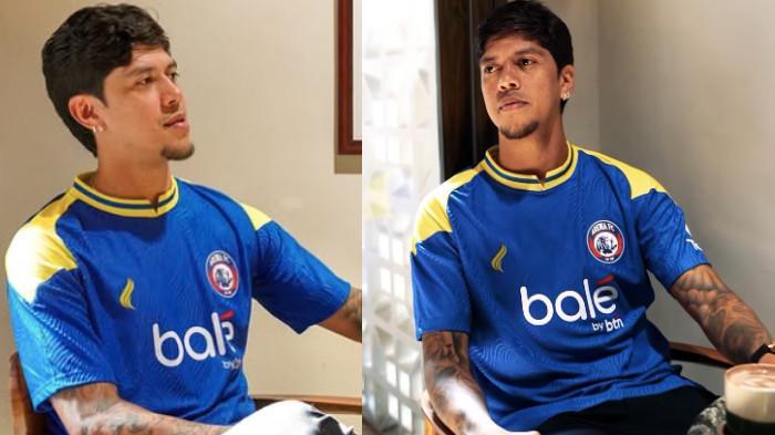 Kolase foto Betinho (KIRI-KANAN) saat diperkenalkan sebagai gelandang baru Arema FC melalui akun resmi Instagram Arema FC pada Jumat (1/8/2025). Betinho diprediksi akan jadi tande Arkhan Fikri di lini tengah menjelang Super League 2025-2026 yang semakin dekat.