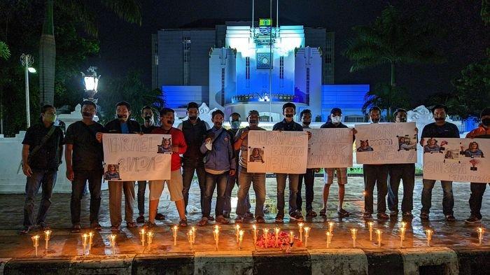 Jurnalis Senior Al Jazeera Shireen Abu Akleh Ditembak Tentara Israel, Wartawan Cirebon Gelar Aksi