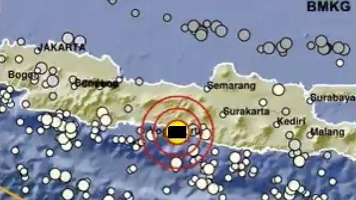 Gempa Terkini di Jawa Tengah Baru Saja Mengguncang Purworejo, Pusat Gempa Dekat Kawasan Pantai