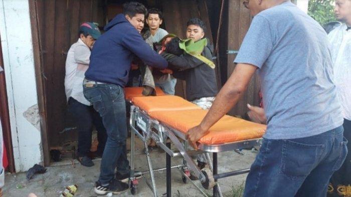 KECELAKAAN Maut Pukul 05.30, Pengendara Sepeda Motor Tabrak Pintu Ruko Langsung Meninggal di Tempat