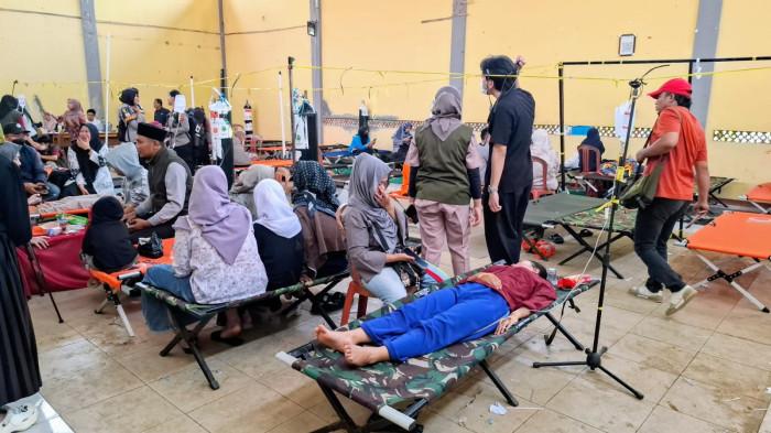 Santap Ayam Geprek hingga Stroberi Segar, Saskia Tak Menyangka Harus Dirawat di Posko Cipongkor