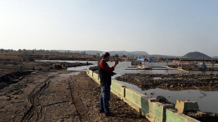 Reruntuhan Bangunan di Waduk Jatigede Mirip Latar Film Horor, Menarik Perhatian Vlogger dan Youtuber