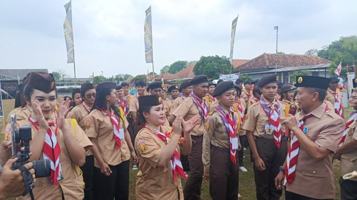 Bukan di Alam Bebas, Kemah Pramuka Justru Digelar di Dalam Lapas Narkotika Cirebon