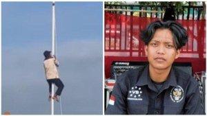 Tali-Bendera-Putus-2-Warga-Inisiatif-Panjat-Tiang-Bendera-saat-Upacara-HUT-RI-ke-78.jpg