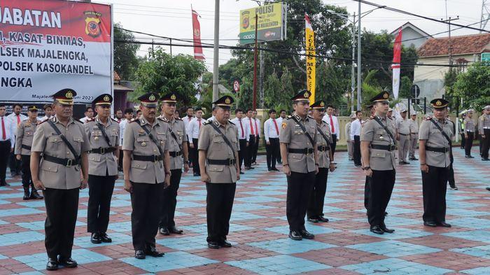 4 Kapolsek dan 2 Kasat di Polres Majalengka Diganti, Begini Penjelasan Kapolres AKBP Indra Novianto