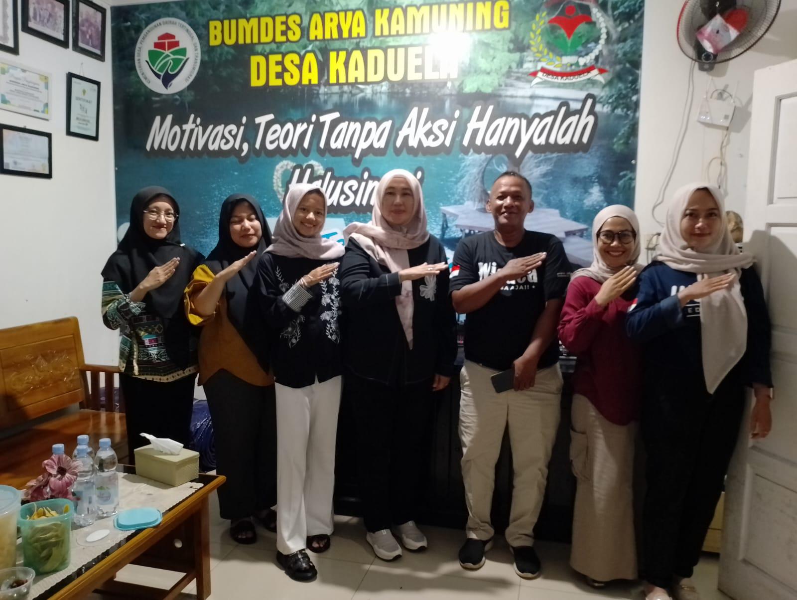 Wabup Tuti Andriani Promosikan Potensi Wisata Kuningan Lewat Kunjungan ke Talaga Biru Cicerem