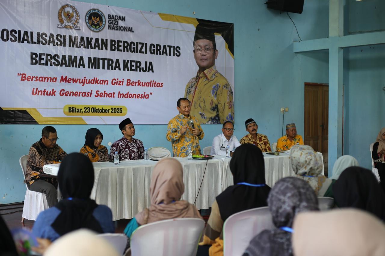 Program MBG Hadir di Desa Jatinom Blitar, BGN Tekankan Peningkatan Gizi dan Pangan Lokal