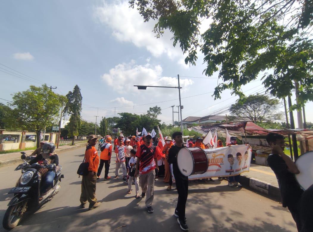 PKS Indramayu Sambut Bulan Puasa Dengan Pawai Tarhib Ramadhan