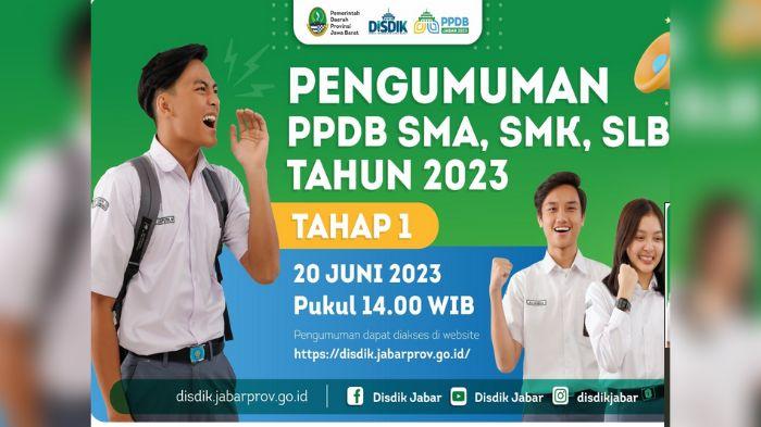 Simak Pengumuman PPDB Jabar Tahap 2 Hari Ini, Klik Link ppdb.jabarprov.go.id, Pantau dari HP