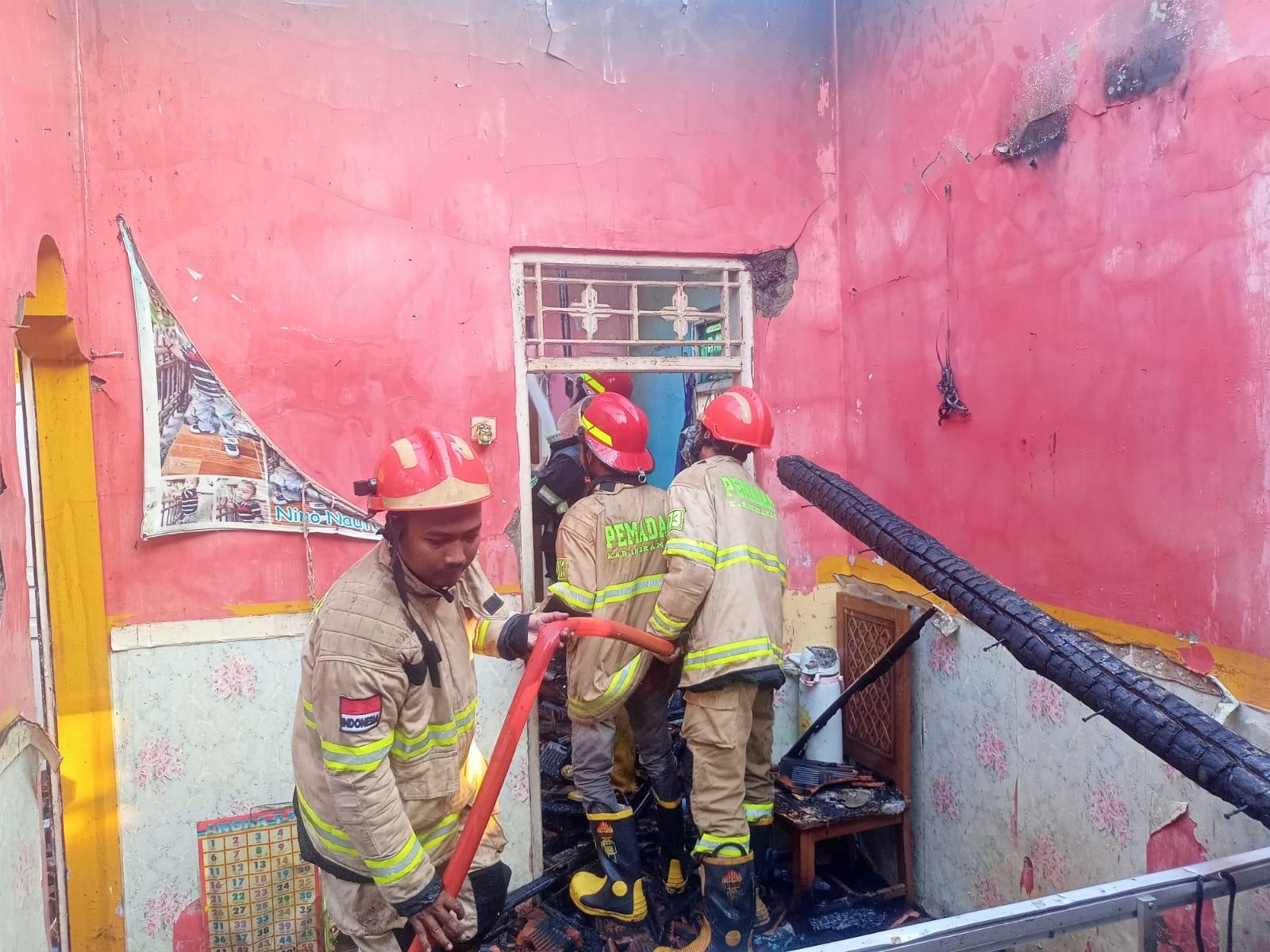 Rumah Warga di Desa Waru Indramayu Ludes Terbakar, Tak Ada Korban Jiwa, Kerugian Capai Rp 350 Juta