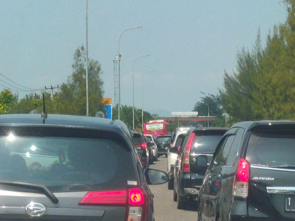 GT Kertajati Majalengka Macet, Diduga Banyak Kendaraan yang Mau Menuju Tol Cisumdawu