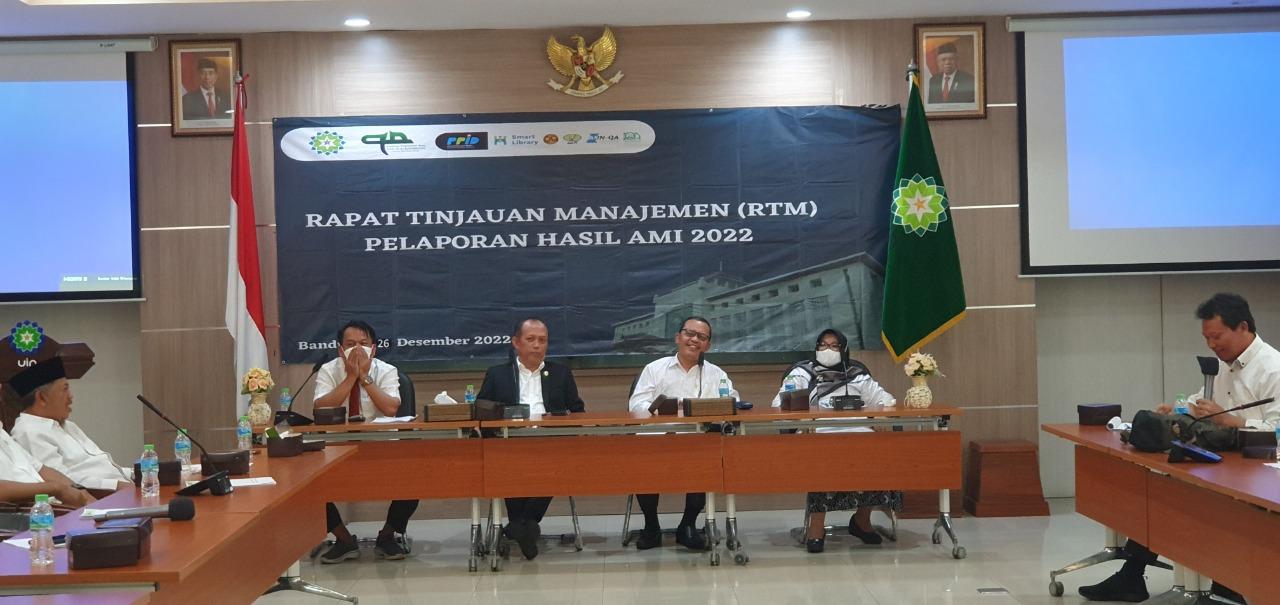 Rektor UIN Bandung Minta Rekomendasi Audit Mutu Internal Diindaklanjuti