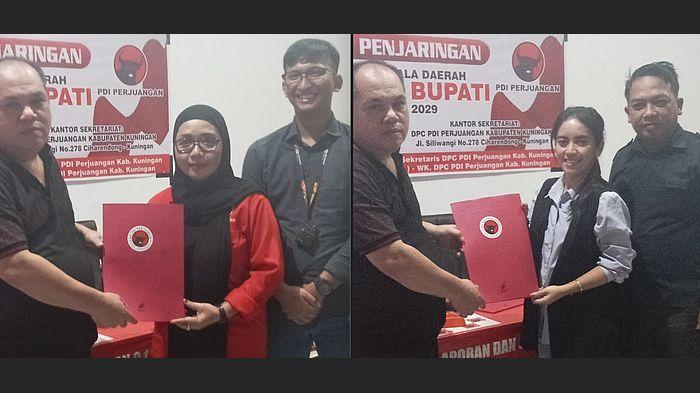 Tim-Balon-Bupati-Kuningan-2024-ambil-formulir-pendaftaran-di-DPC-PDIP-1.jpg