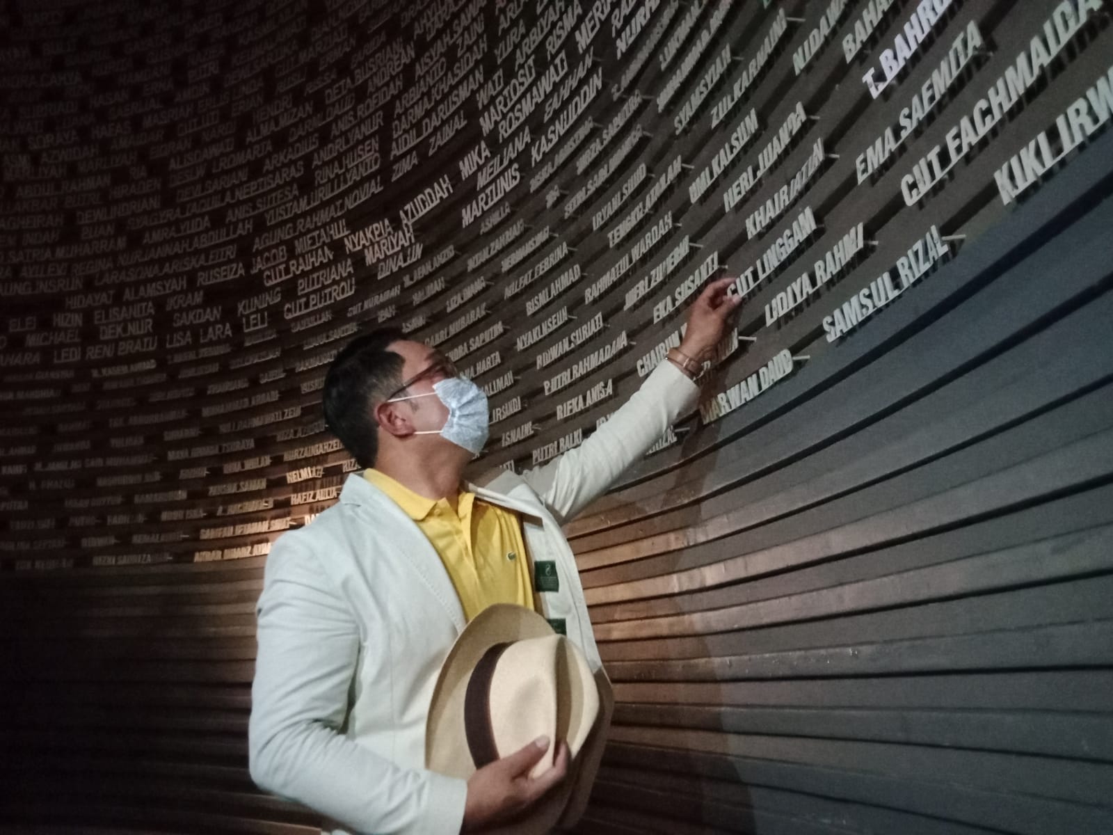 17 Tahun Tsunami Aceh, Ridwan Kamil Menangis di Museum Tsunami Aceh yang Dirancangnya