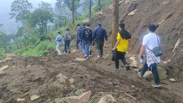 Sederet Fakta Jalan Menuju Objek Wisata Panyaweuyan Majalengka Diterjang Longsor, Wisata Tetap Buka