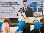 Anggota DPRD Jabar Toto Suharto Sosialisasi Perda Kewirausahaan Daerah di Desa Pakembangan Kuningan 
