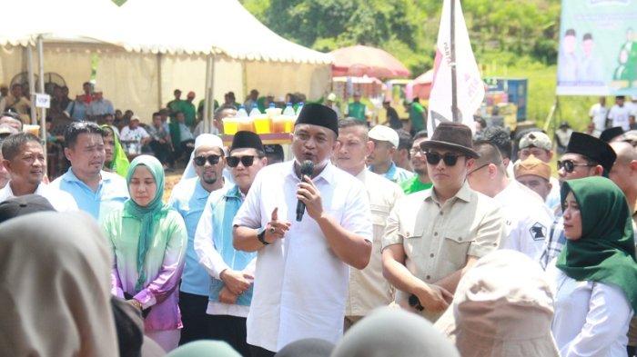 Kampanye di Cigudeg, Cabup Bogor Rudy Susmanto Siap Realisasikan Jalur Tambang hingga RSUD Parung